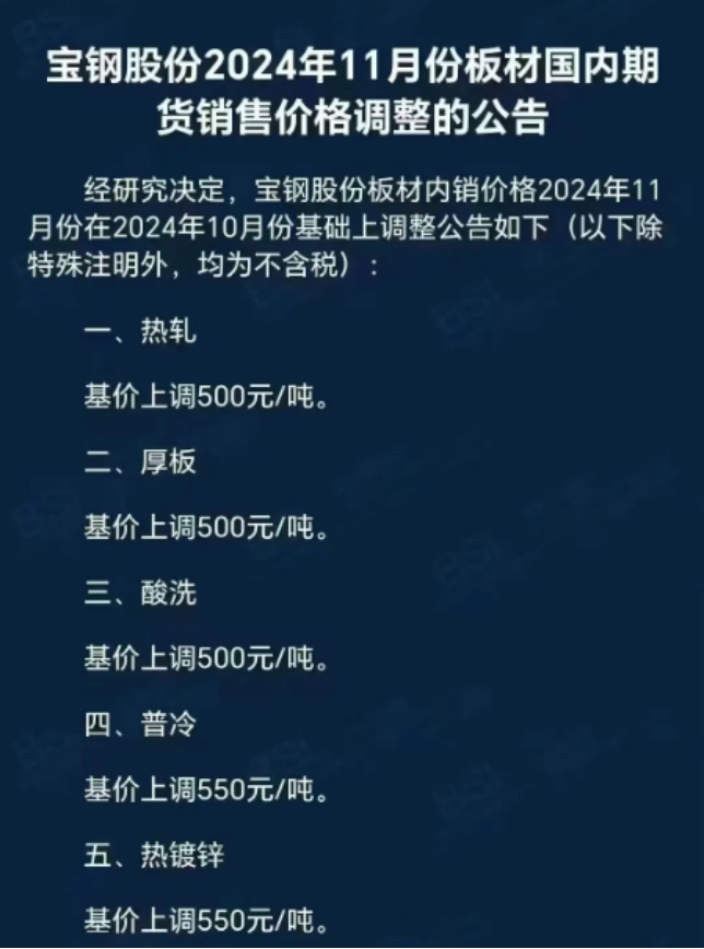 2024年11月11日最新杭州普厚板价格行情走势查询